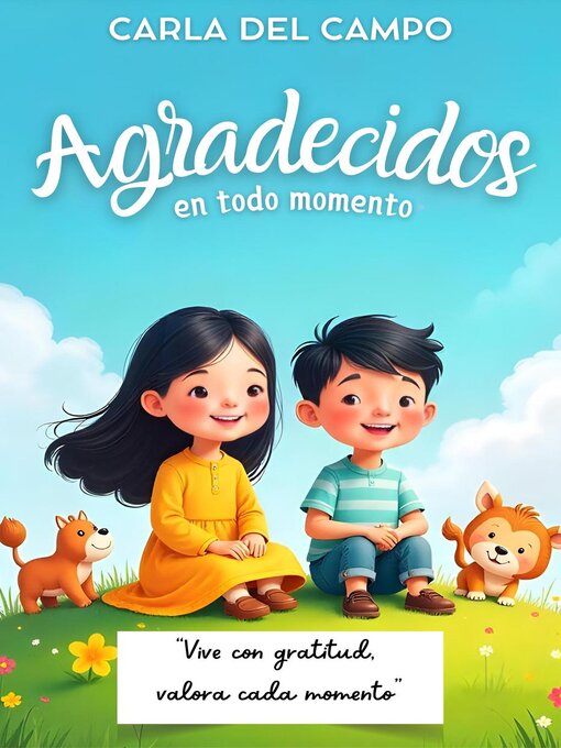 Title details for Agradecidos en todo momento by Carla Del Campo - Available